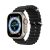 DUX DUCIS szíj OCEAN WAVE szilikon Apple Watch 38 / 40 / 41 mm fekete