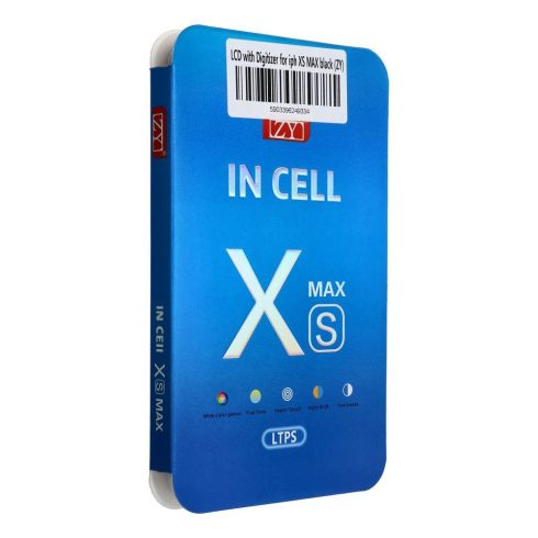 LCD képernyő iPhone Xs Max fekete digitalizálóval (ZY-LTPS)