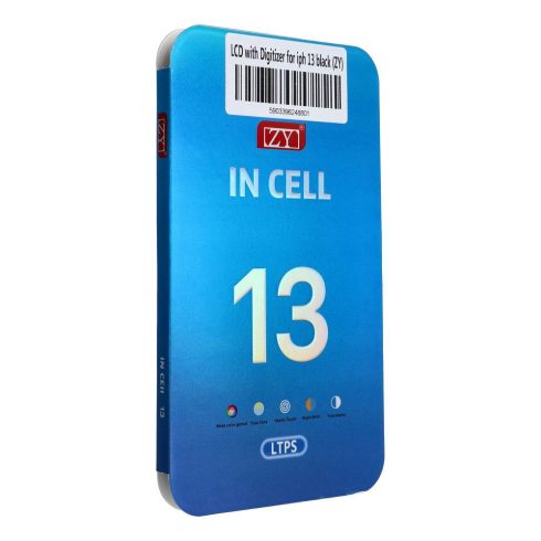 LCD képernyő iPhone 13 digitalizáló fekete (ZY-LTPS) IC átvihető