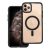 Case for iPhone 11 PRO MAX Color Edge Mag Cover compatible with MagSafe black