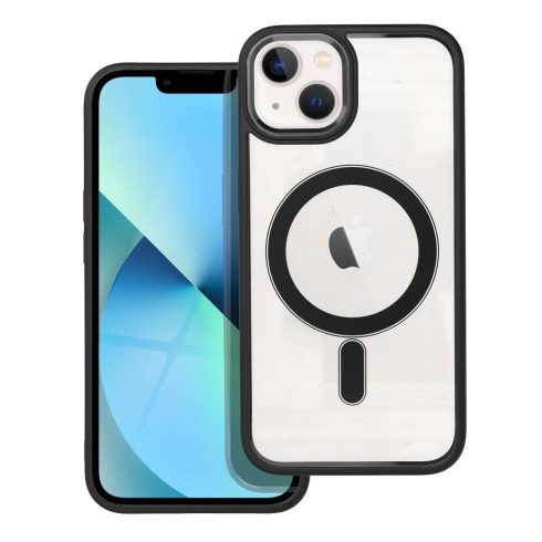 COLOR EDGE MAG COVER tok kompatibilis a MagSafe for IPHONE 13 fekete