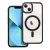 COLOR EDGE MAG COVER tok kompatibilis a MagSafe for IPHONE 13 fekete
