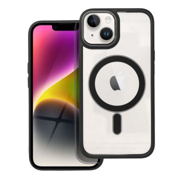   COLOR EDGE MAG COVER tok kompatibilis az IPHONE 14 fekete MagSafe-el