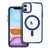 Case for iPhone 11 Color Edge Mag Cover compatible with MagSafe blue
