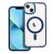 Tok iPhone 13 Color Edge Mag Coverhez, amely kompatibilis a MagSafe kék színnel