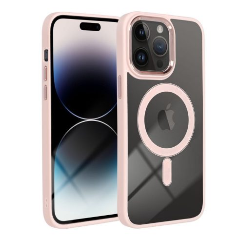 Tok iPhone 13 Color Edge Mag Coverhez, amely kompatibilis a MagSafe rózsaszínnel
