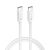Cable USB C to USB C Forcell F-Energy QC4.0 PD 3A 60W 1 m C338 white