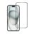   Tempered glass to iPhone 15 PLUS /16 PLUS (full glue) Blue Star 5D black