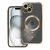 Case for iPhone 15 Electro Mag Cover compatible with MagSafe gold