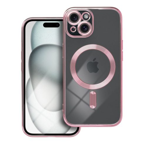 Tok iPhone 15 Electro Mag Coverhez, amely kompatibilis a MagSafe aranyrózsával