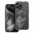Case for iPhone 15 PRO MAX Electro Mag Cover compatible with MagSafe black