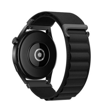   Szíj Samsung Galaxy Watch Forcell F-Design FS05 poliészterszálas csathoz 22 mm fekete