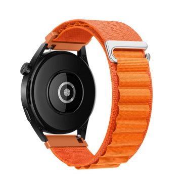   Szíj Samsung Galaxy Watch Forcell F-Design FS05 poliészterszálas csathoz 22 mm narancs
