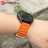   Szíj Samsung Galaxy Watch Forcell F-Design FS05 poliészterszálas csathoz 22 mm narancs