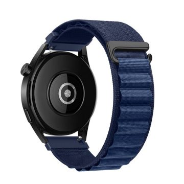   Szíj Samsung Galaxy Watch Forcell F-Design FS05 poliészterszálas csathoz, 22 mm-es sötétkék