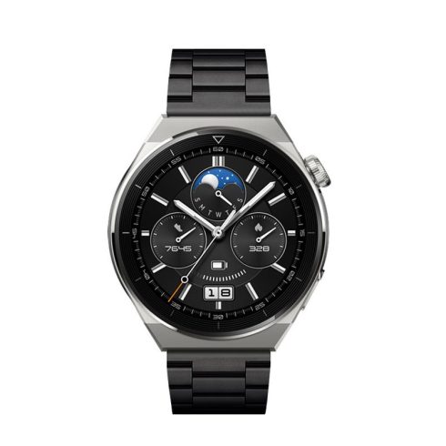 Strap to Samsung Galaxy Watch Forcell F-Design FS06 steel clasp 22 mm black
