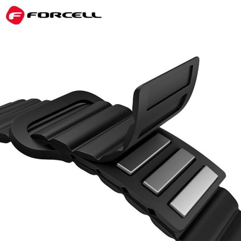 Strap to Mi Band 8 Xiaomi Forcell F-Design FX8 silicone buckle black