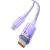 BASEUS kábel C típustól C típusig PD 6A 100W Explorer P10319703221-01 / CB000043 1 m lila
