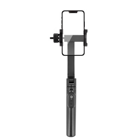 FORCELL F-GRIP S70M selfie stick vezeték nélküli távirányítós állvánnyal, fekete