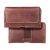 ROYAL Crazy Horse universal horizontal leather belt holster size L for IPHONE 12 / 12 PRO / 13 / 13 PRO / 14 / 14 PRO / SAMSUNG S10 / S20 / S21 / A40 / HUAWEI P8 LITE / P30 / P40 / P9 LITE brown