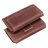   ROYAL Crazy Horse universal horizontal leather belt holster size L for IPHONE 12 / 12 PRO / 13 / 13 PRO / 14 / 14 PRO / SAMSUNG S10 / S20 / S21 / A40 / HUAWEI P8 LITE / P30 / P40 / P9 LITE brown