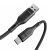 Cable USB A to Typ C VEGER PD 5A 100W AC03 1,2 m black