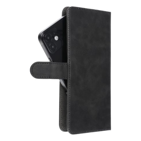Univerzális könyves tok COMMON XL méretben SAMSUNG A12 / A13 4G / A34 5G / A02s / XIAOMI Redmi 12 4G / 12C / NOTE 12 4G / 12 PRO 5G OPPO A53s / A72 / A92 fekete