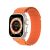 DUX DUCIS GS nylon szíj Apple Watchhoz 42 / 44 / 45 / 49 mm narancs