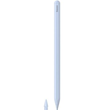   BASEUS aktív univerzális kapacitív toll vezeték nélküli töltéssel, kompatibilis iPad 125 mAh Stylus Writing 2 P80015802213-02/BS-PS025 fehér