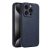 SILICONE MAG COVER case compatible with MagSafe for IPHONE 15 Pro blue titanium