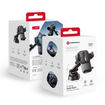   FORCELL F-GRIP Guardian autós tartó szélvédőre/műszerfalra fekete