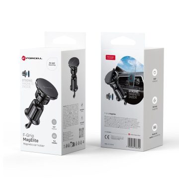  FORCELL F-GRIP MagElite mágneses autós tartó szellőzőnyíláshoz fekete