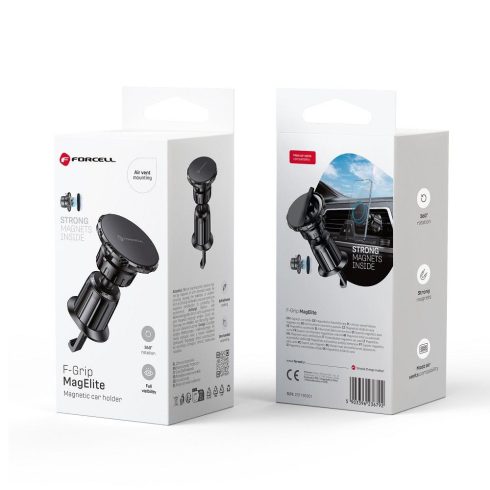FORCELL F-GRIP MagElite mágneses autós tartó szellőzőnyíláshoz fekete