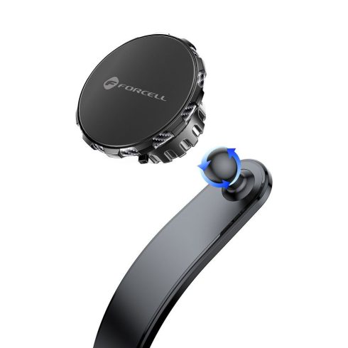 FORCELL F-GRIP MagFlex mágneses autós tartó szélvédőhöz / műszerfalhoz / légtelenítőhöz fekete