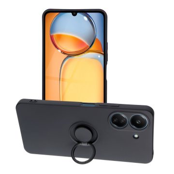 Fekete tok Xiaomi Redmi 13C / Poco C65 szilikongyűrűhöz