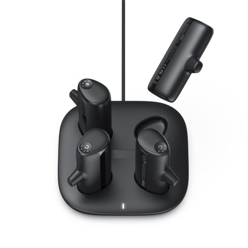 VEGER powerbank Pogo készlet 4 x 5000 mAh fekete