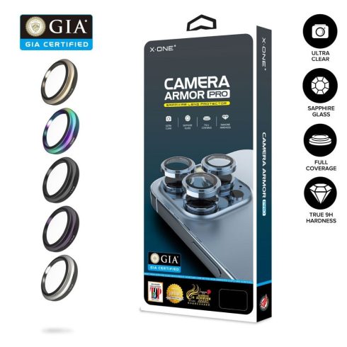 X-ONE Sapphire Camera Armor - for Samsung Galaxy S24 - silver