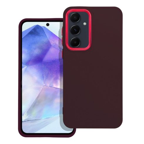 Case for Samsung A55 5G Frame purple