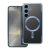 Case for Samsung S24 Electro Mag Cover compatible with MagSafe blue