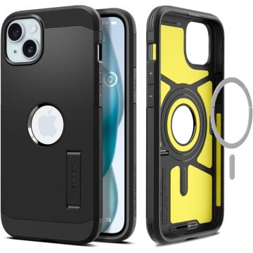   SPIGEN case TOUGH ARMOR MAG compatible with MagSafe for IPHONE 15 black