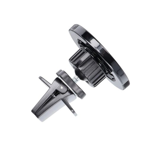 BLUE STAR mágneses autós tartó szellőzőnyíláshoz, amely kompatibilis a MagSafe CLAMP fekete színnel