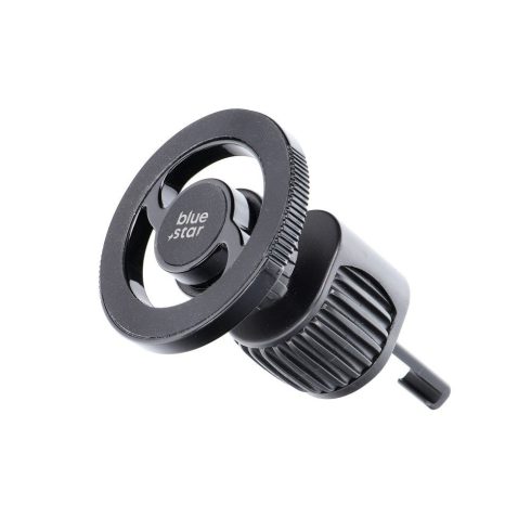 BLUE STAR mágneses autós tartó szellőzőhöz, kompatibilis a MagSafe BARREL fekete színnel