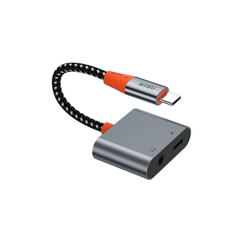WiWU – Audioadapter LT10 Typ C – Type C + 3,5mm