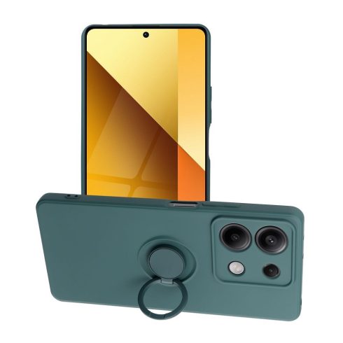 Xiaomi Redmi NOTE 13 5G szilikongyűrű zöld tok