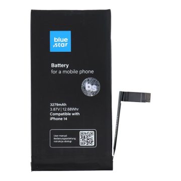 Akkumulátor iPhone 14 3279 mAh Blue Star HQ készülékhez