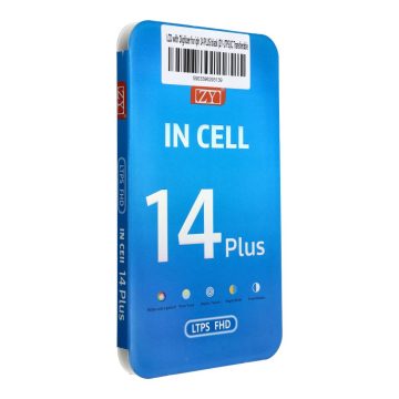   LCD képernyő iPhone 14 Plus digitalizáló fekete (ZY-LTPS) IC átvihető