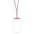 SWING (8mm) Telefon zsinór, Telefon medál állítható hosszúsággal / zsinór hossza 165cm (max. 82,5cm hurokban) / vállon vagy nyakon - lite rózsaszín