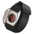 FORCELL F-DESIGN FA05 nylon szíj APPLE Watchhoz 38 / 40 / 41 mm fekete
