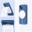   SILICONE MAG COVER case compatible with MagSafe for IPHONE 16 blue