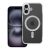 Case for iPhone 16 Electro Mag Cover compatible with MagSafe silver